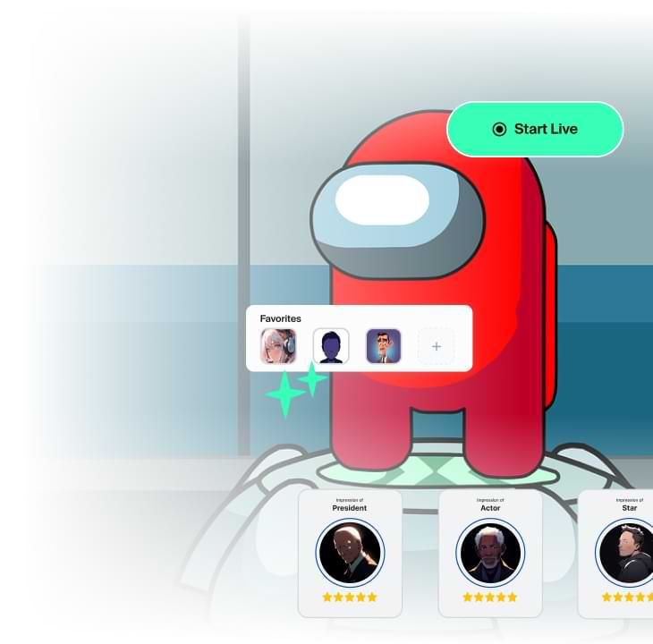 Voice changer for Among Us