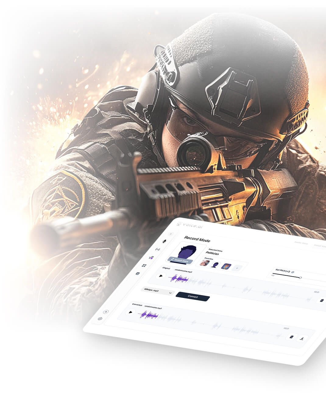 Voice changer for CS:GO