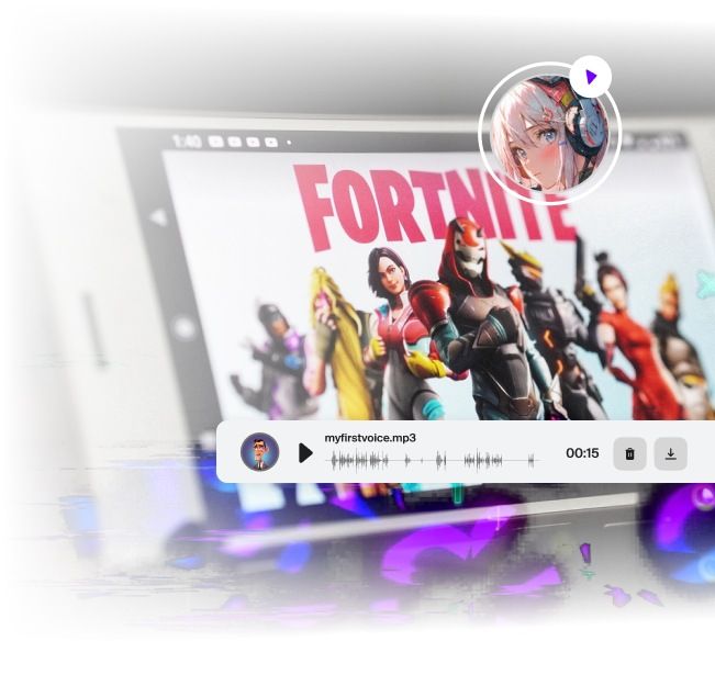 Voice changer for Fortnite