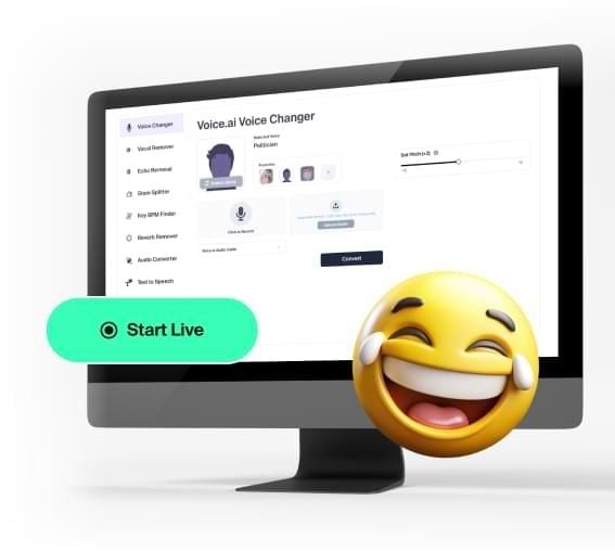 Laugh out loud with Voice.ai on Google Meet