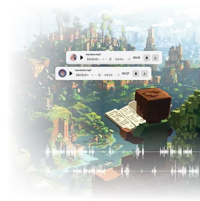 Voice changer for Minecraft