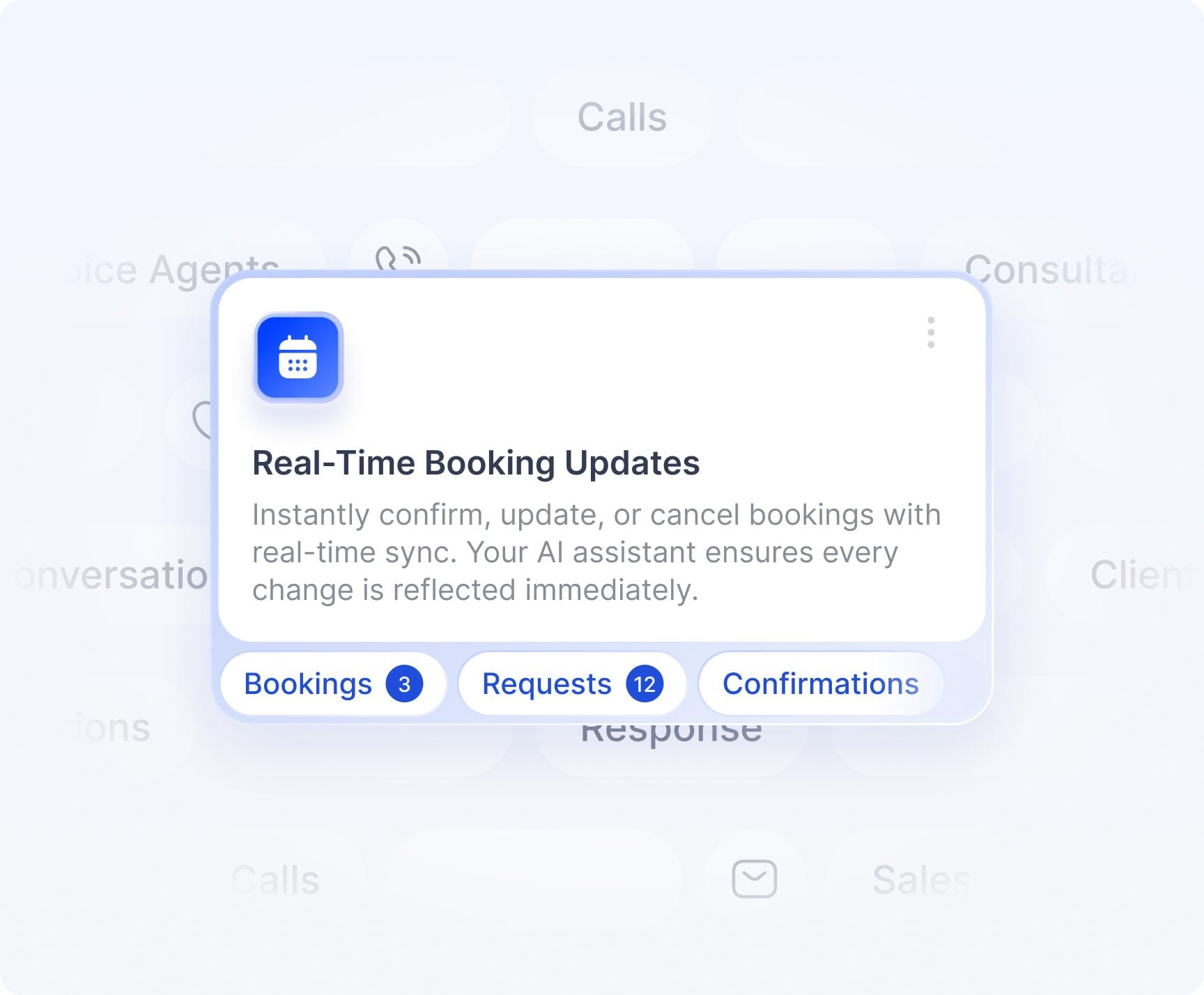 AI voice agent syncing real estate lead calls and appointment data to a CRM