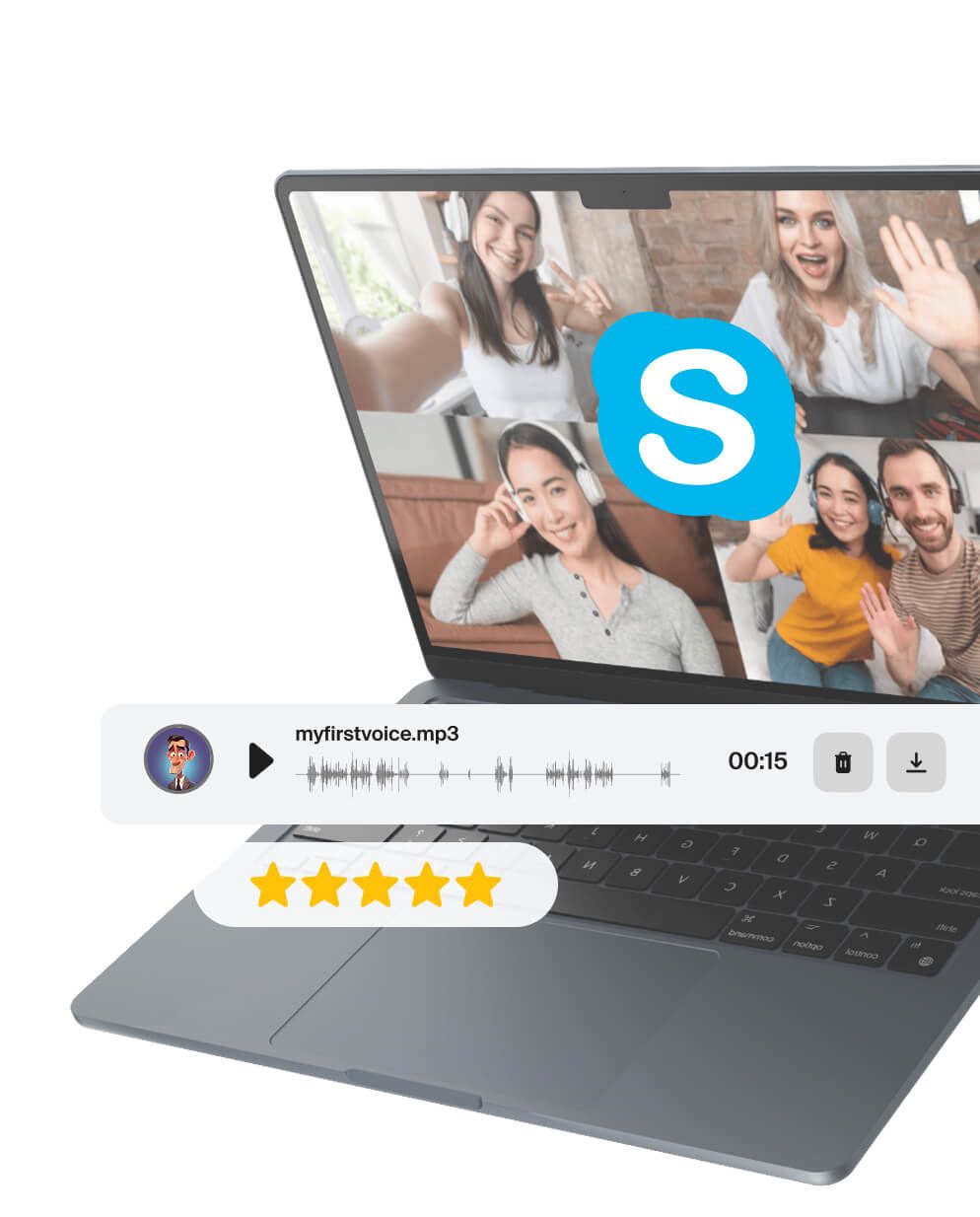 Voice changer for Skype