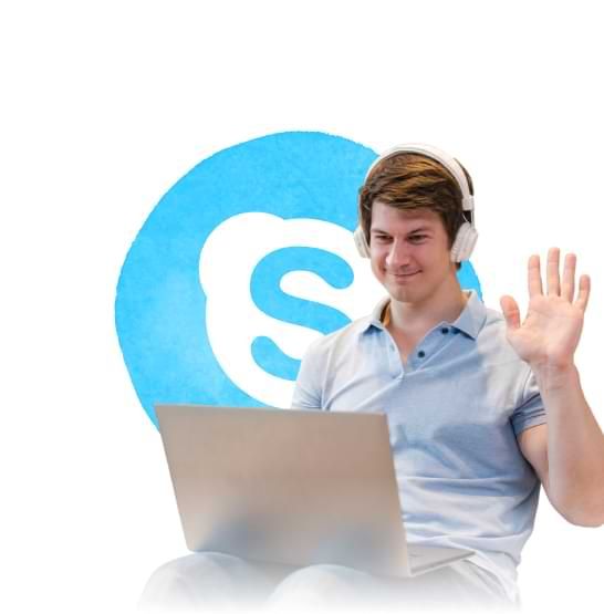 Sound like someone else on Skype