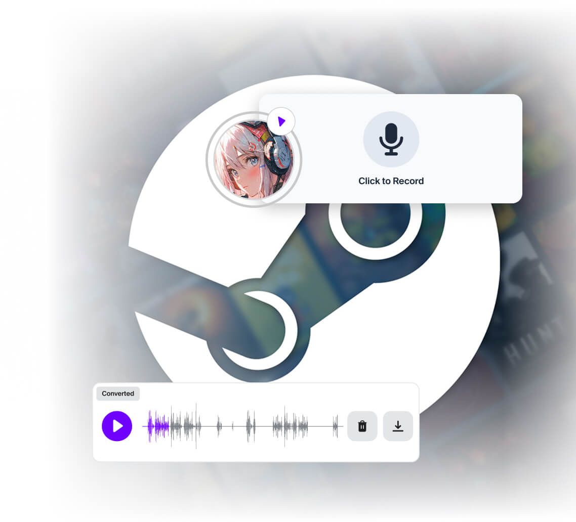 Voice changer for Steam games