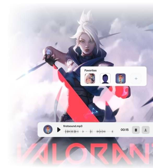 Voice changer for Valorant