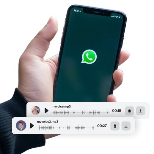 Hilarious voice filters for WhatsApp